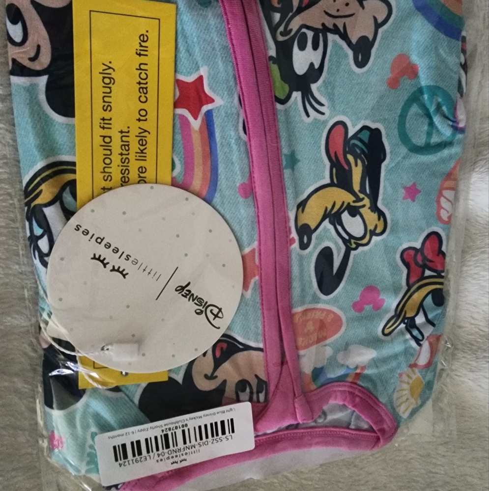 Little Sleepies Disney Mickey And Friends Shorty!